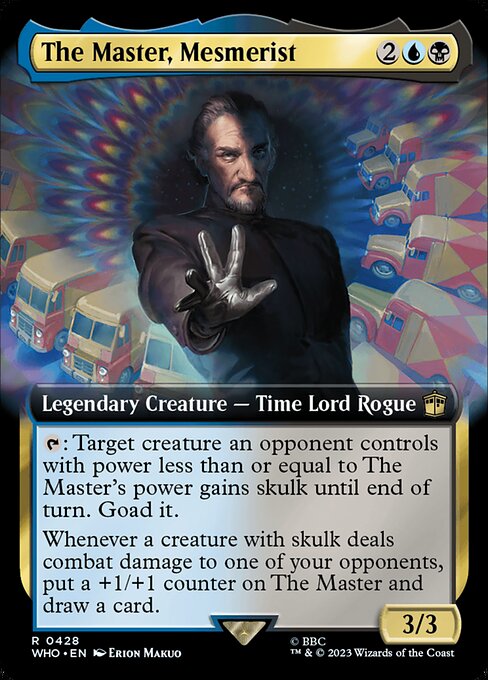 WHO: The Master, Mesmerist (Extended Art) (Foil)