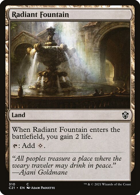 C21: Radiant Fountain