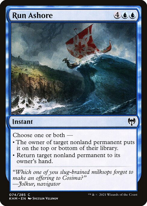KHM: Run Ashore (Foil)
