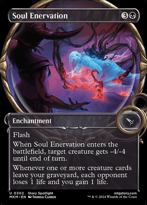 MKM: Soul Enervation (Showcase) (Foil)