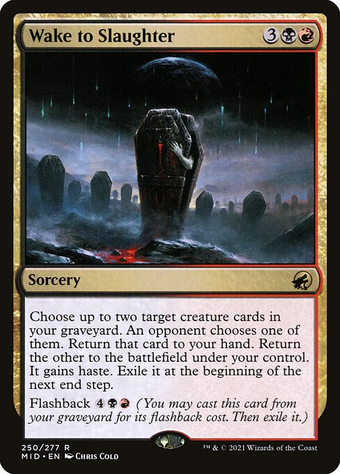 MID: Wake to Slaughter (Foil)