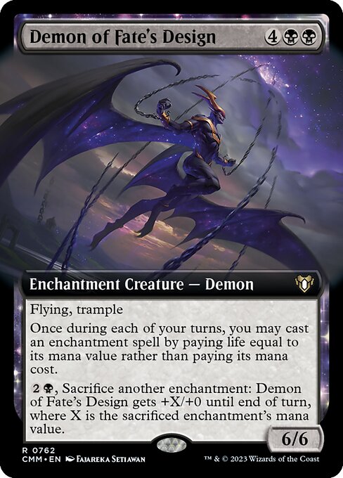 CMM: Demon of Fate's Design (Extended Art) (Foil)