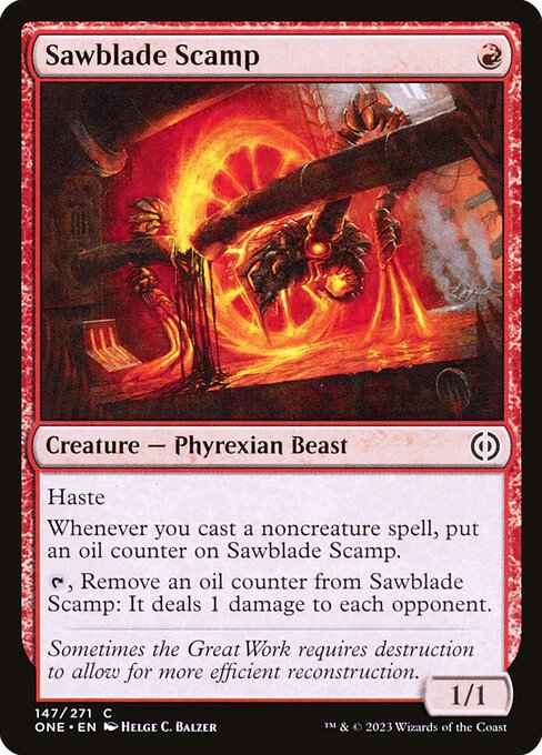 ONE: Sawblade Scamp (Foil)