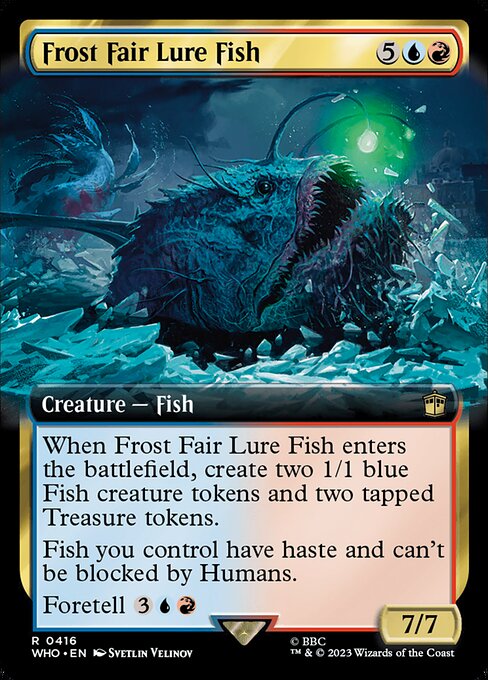 WHO: Frost Fair Lure Fish (Extended Art) (Foil)