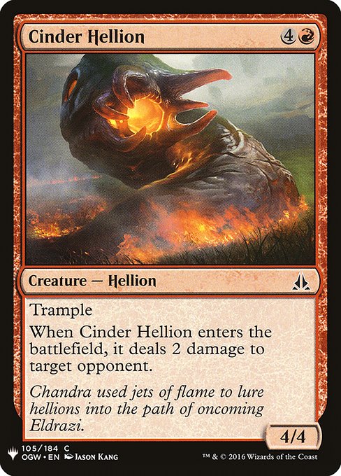 PLST: Cinder Hellion