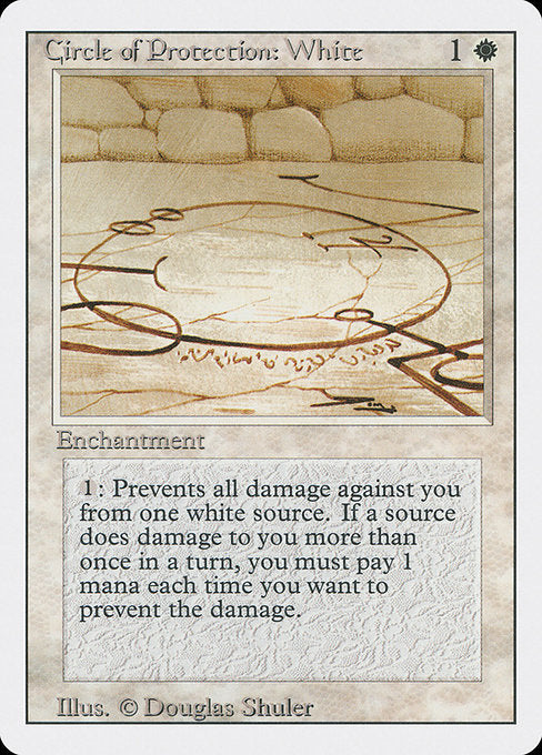 3ED: Circle of Protection: White