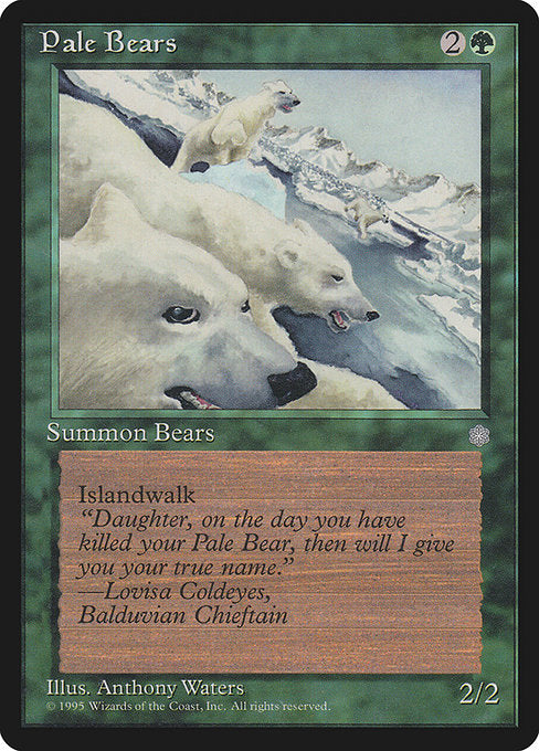 ICE: Pale Bears