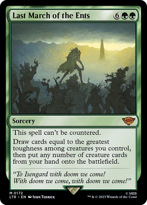 LTR: Last March of the Ents (Foil)
