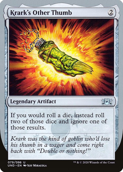 UND: Krark's Other Thumb