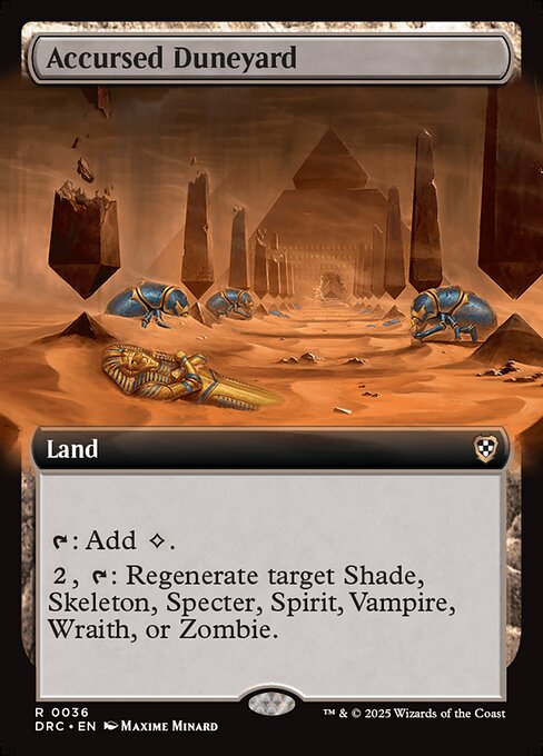 DRC: Accursed Duneyard (Extended Art)