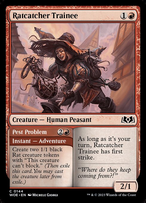 WOE: Ratcatcher Trainee