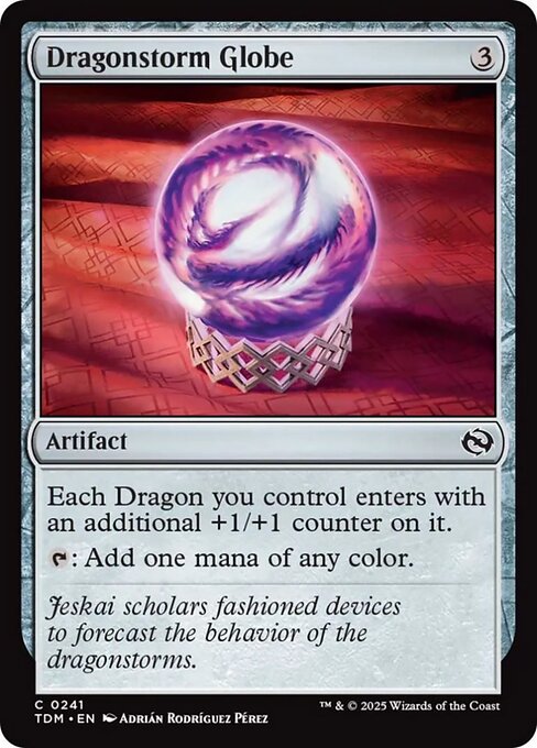 TDM: Dragonstorm Globe (Foil)
