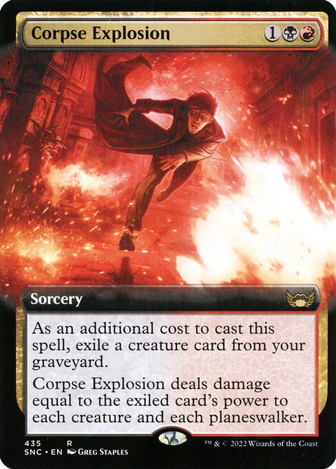SNC: Corpse Explosion (Extended Art) (Foil)