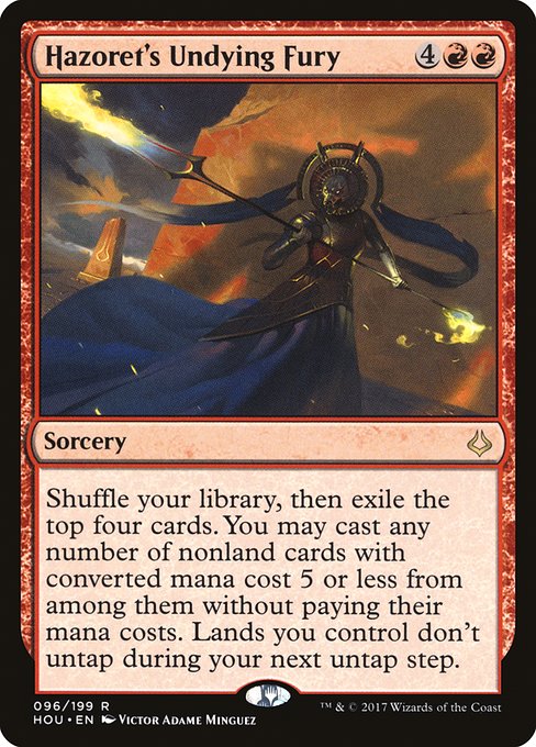 HOU: Hazoret's Undying Fury (Foil)