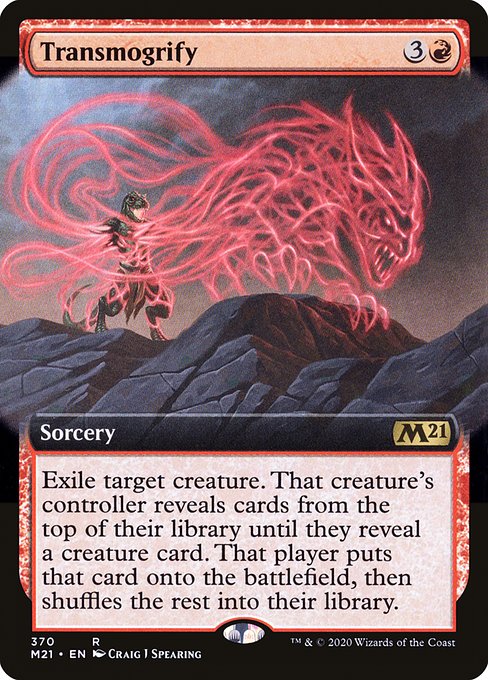 M21: Transmogrify (Extended Art) (Foil)