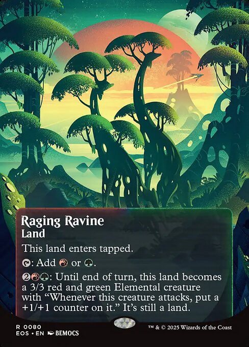EOS: Raging Ravine (0080) (Borderless) (Foil)