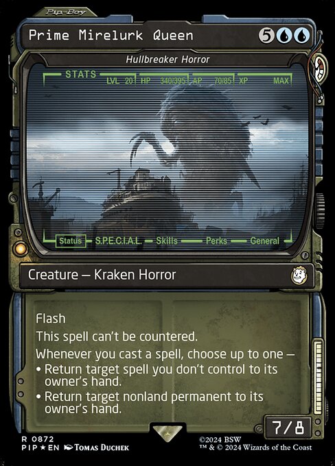 PIP: Prime Mirelurk Queen - Hullbreaker Horror (Showcase) (Surge Foil)