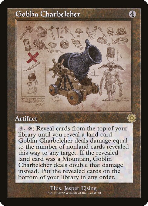 BRR: Goblin Charbelcher (Schematic) (Foil)