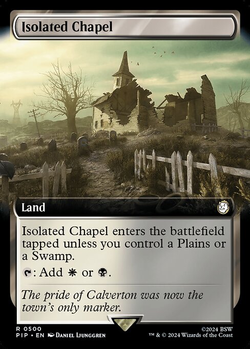 PIP: Isolated Chapel (Extended Art) (Foil)