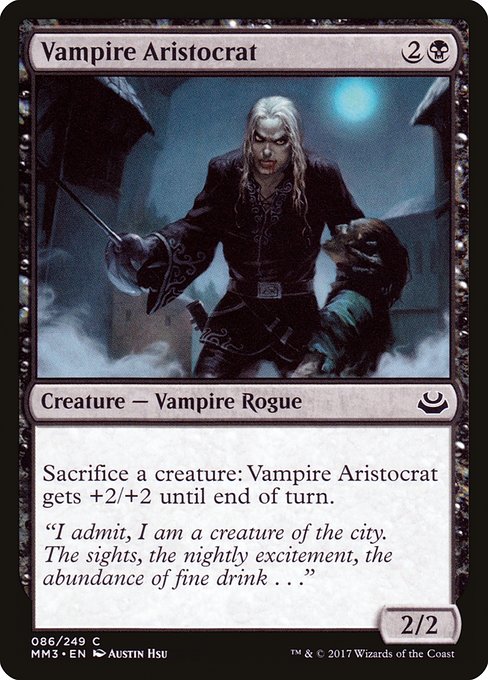 MM3: Vampire Aristocrat (Foil)