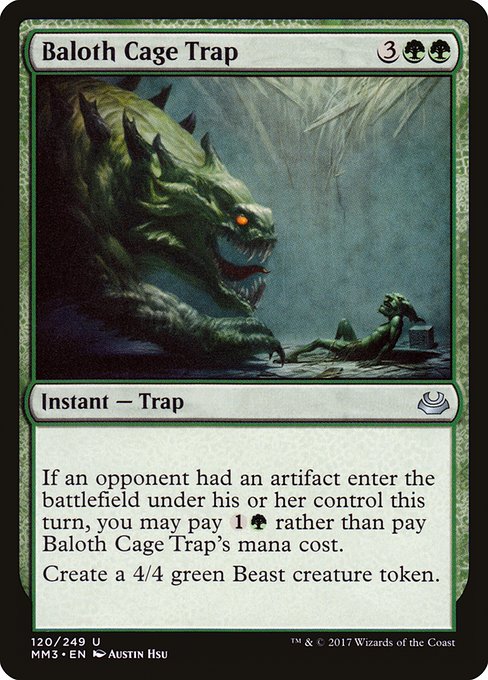 MM3: Baloth Cage Trap