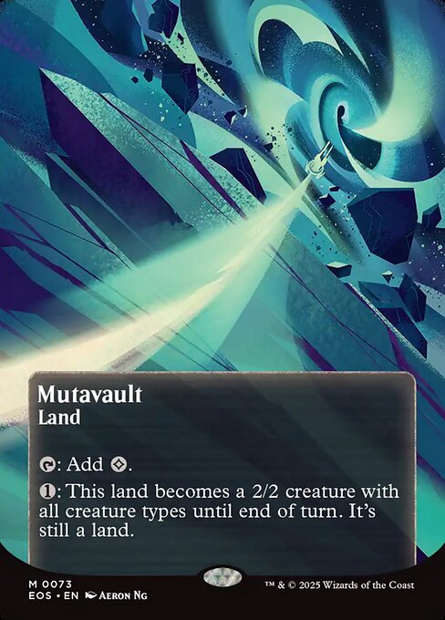 EOS: Mutavault (0073) (Borderless) (Foil)