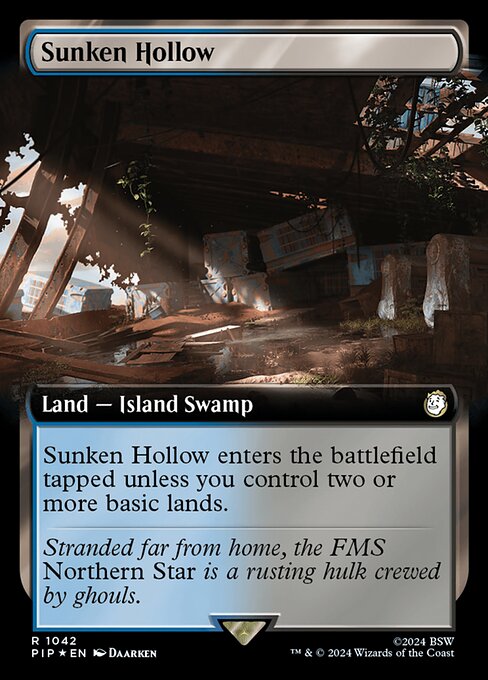 PIP: Sunken Hollow (Extended Art) (Surge Foil)