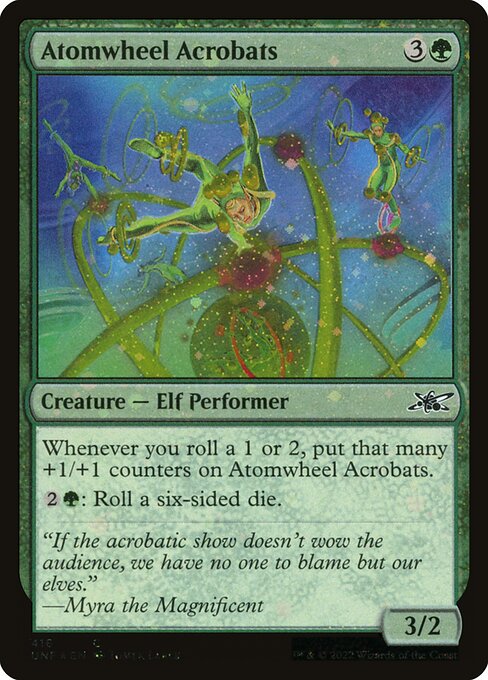 UNF: Atomwheel Acrobats (Galaxy Foil)
