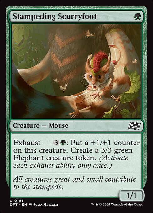 DFT: Stampeding Scurryfoot (Foil)