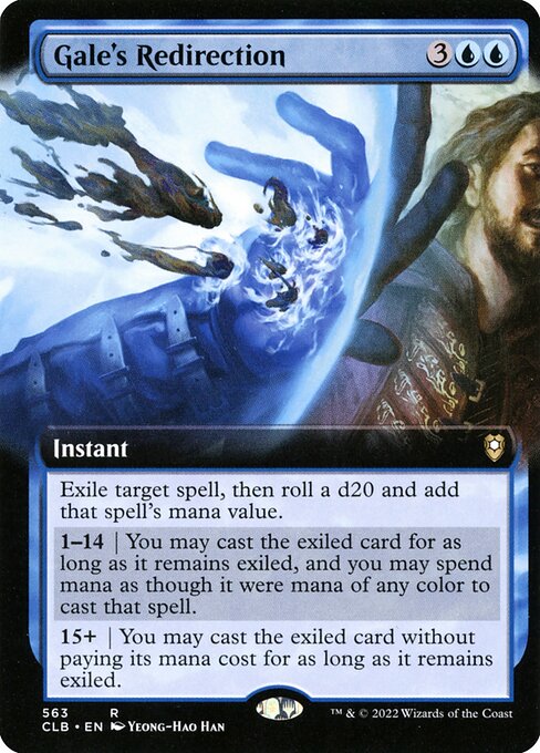 CLB: Gale's Redirection (Extended Art) (Foil)