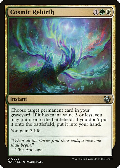 MAT: Cosmic Rebirth (Foil)