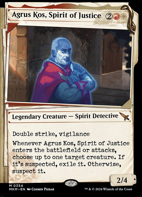 MKM: Agrus Kos, Spirit of Justice (Showcase) (Foil)