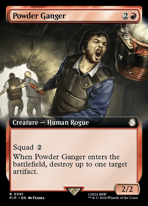 PIP: Powder Ganger (Extended Art) (Foil)