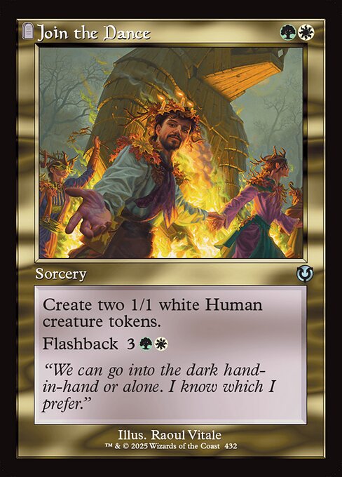 INR: Join the Dance (Retro Frame)