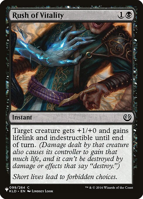 PLST: Rush of Vitality