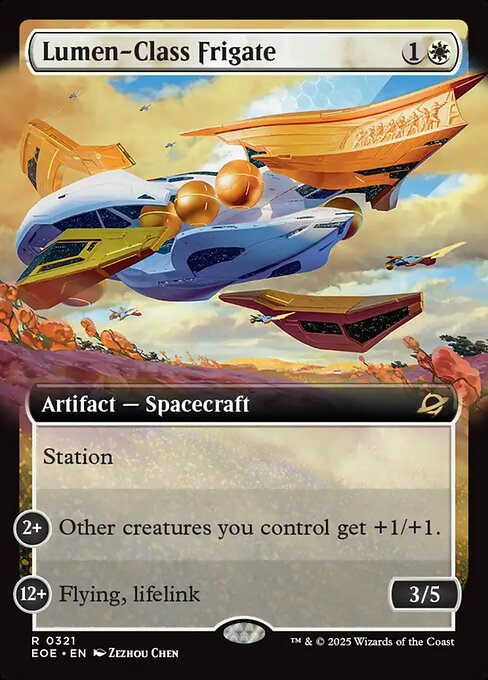 EOE: Lumen-Class Frigate (Extended Art) (Foil)