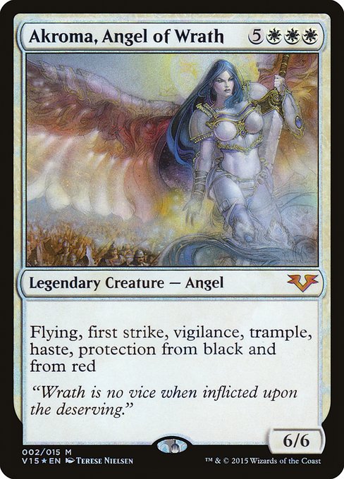 V15: Akroma, Angel of Wrath (Foil)