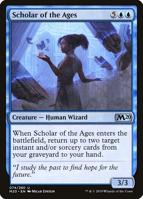 M20: Scholar of the Ages (Foil)