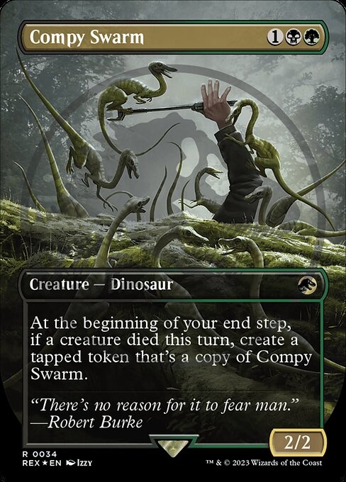 REX: Compy Swarm (Borderless) (Emblem) (Foil)