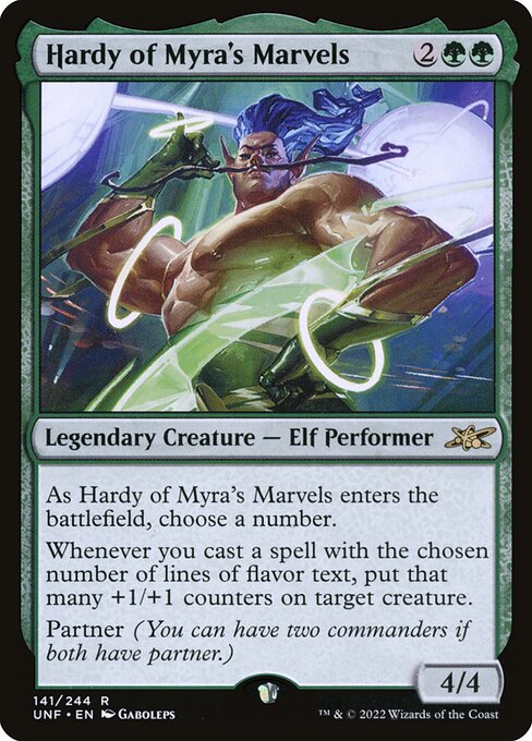 UNF: Hardy of Myra's Marvels (Foil)