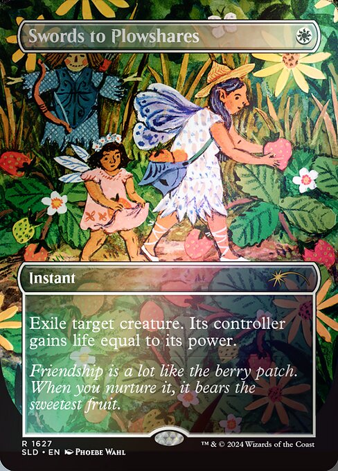 SLD: Swords to Plowshares (1627) (Rainbow Foil)