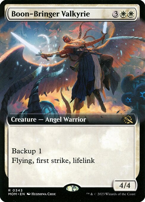 MOM: Boon-Bringer Valkyrie (Extended Art) (Foil)