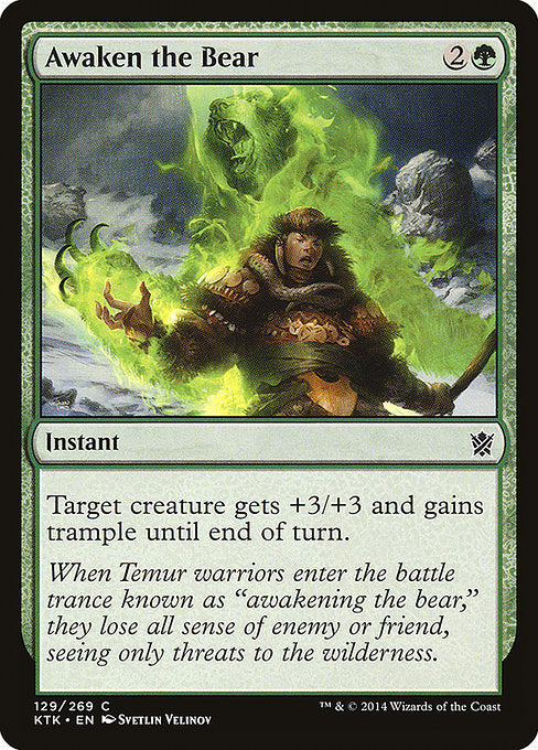 KTK: Awaken the Bear (Foil)