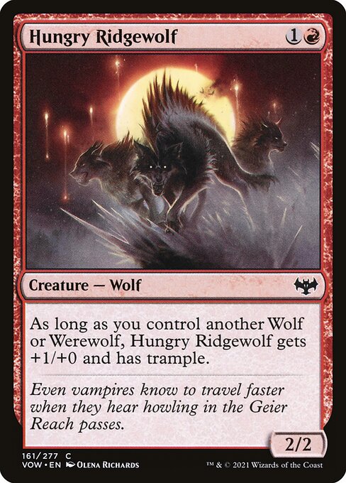 VOW: Hungry Ridgewolf (Foil)