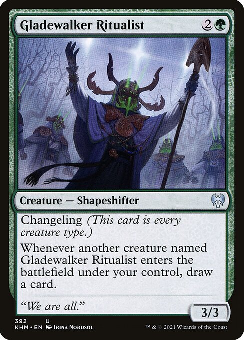 KHM: Gladewalker Ritualist (Foil)