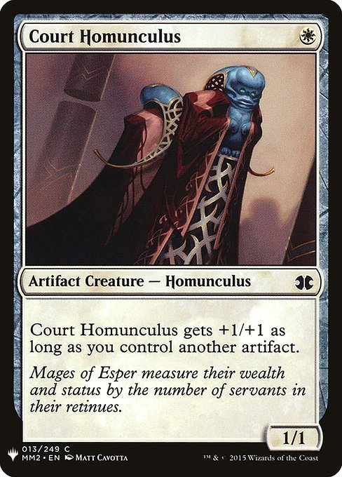 PLST: Court Homunculus