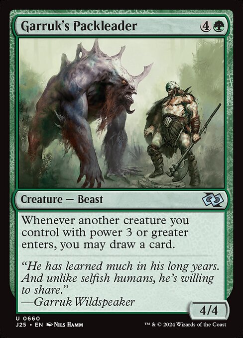 J25: Garruk's Packleader