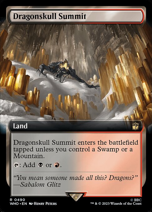 WHO: Dragonskull Summit (Extended Art) (Foil)