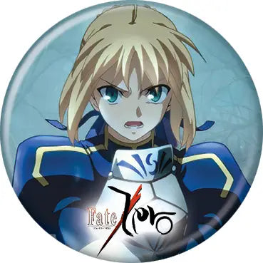 Fate Zero Saber on Blue Button