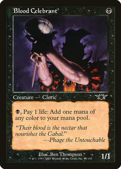 LGN: Blood Celebrant (Foil)